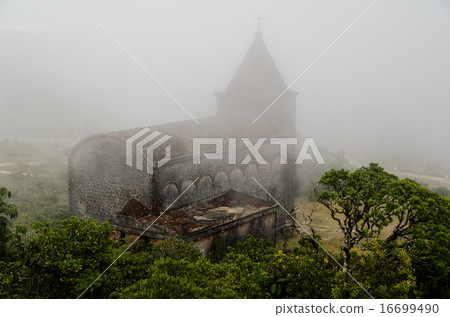 Abandoned christian church 16699490