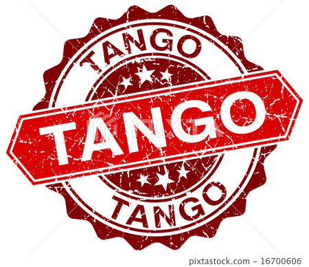 tango red round grunge stamp on white tango red round grunge stamp on white 16700606
