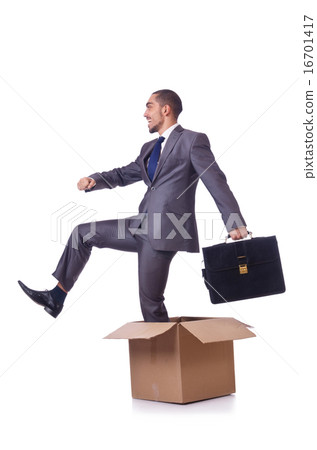 Thinking out of box concept 16701417