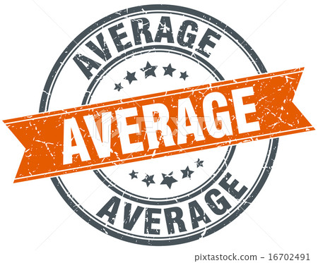 average round orange grungy vintage isolated stamp - Stock Illustration ...