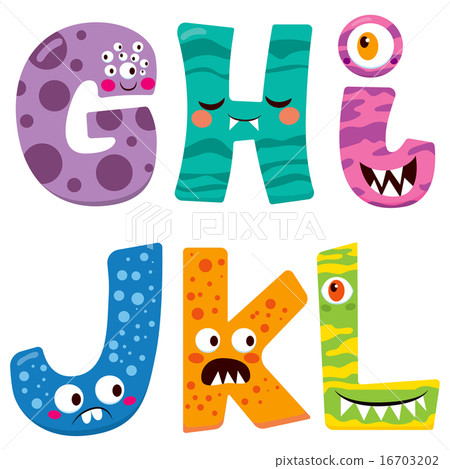 Halloween Monster Alphabet Halloween Monster Alphabet 16703202