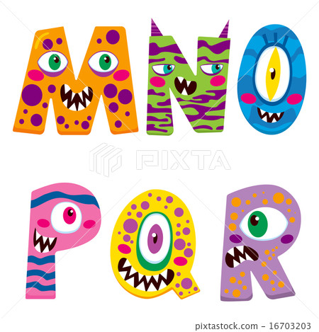 Halloween Monster Alphabet Halloween Monster Alphabet 16703203