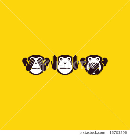 monkey. Vector background monkey. Vector background 16703296