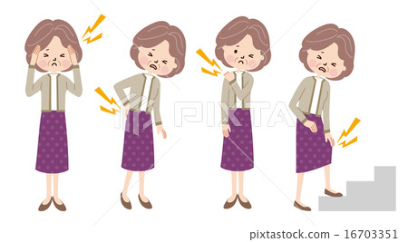 Stiff shoulder headache low back pain arthralgia Stiff shoulder headache low back pain arthralgia 16703351