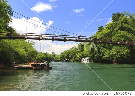 Saiyoke Yai Falls in Kanchanaburi, Thailand 16705078