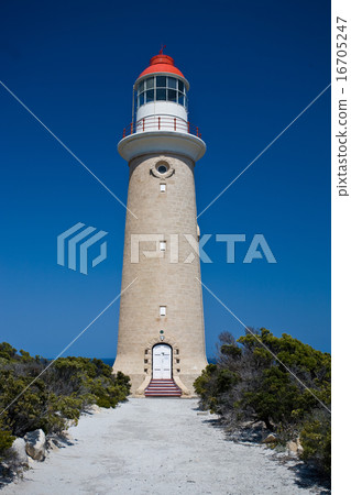 Lighthouse against clear blue sky Lighthouse against clear blue sky 16705247