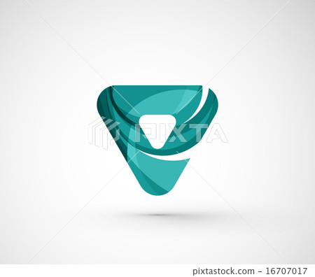 Abstract geometric company logo triangle, arrow Abstract geometric company logo triangle, arrow 16707017