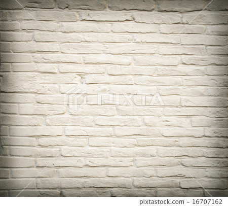 White brick wall 16707162