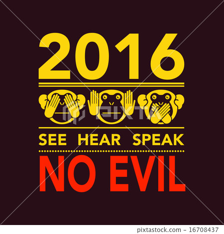 monkey. Vector background 16708437