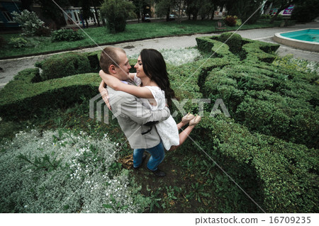 Young couple having a great time Young couple having a great time 16709235