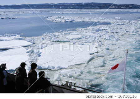 Drift ice sea Shiretoko 16710116