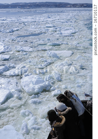 Drift ice sea Shiretoko 16710117