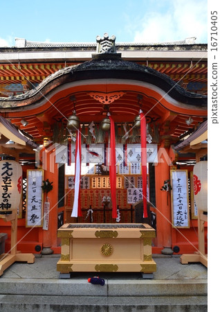 土地所有者神社的主神社 清水寺区 京都市东山区清水 图库照片