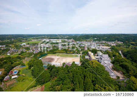 Otaki城堡和它的周圍鳥瞰圖 Otaki城堡和它的周圍鳥瞰圖 16710860