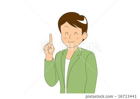 Short point green _ smile eyes _ mouth knot 16713441