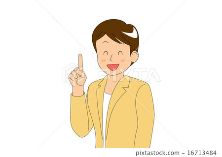 短點黃_微笑張開嘴 短點黃_微笑張開嘴 16713484