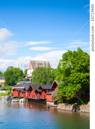 Porvoo. Small historical town in Finland 16713600