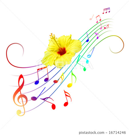 Hibiscus and music 16714246