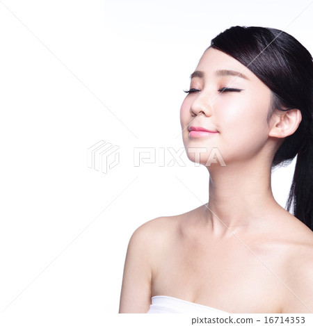 beautiful Skin care woman Face 16714353