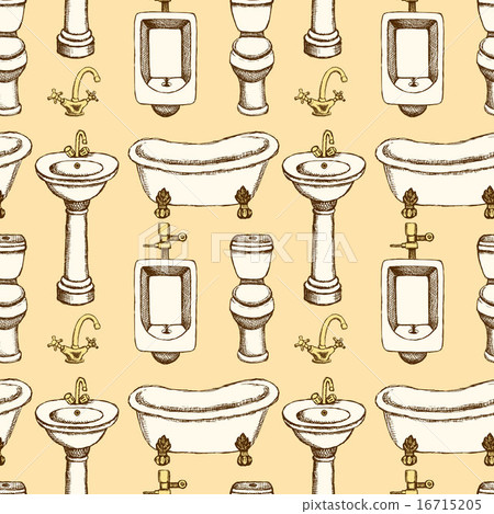 Sketch bathroom and toilet equipment Sketch bathroom and toilet equipment 16715205