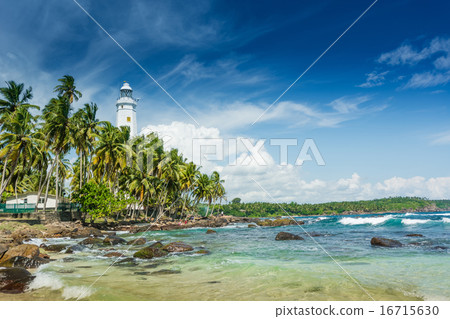 Beautiful Lighthouse and beach 16715630
