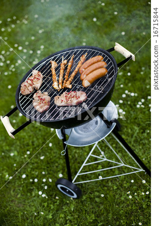 Steak, Grilling at summer weekend, bright colorful vivid theme Steak, Grilling at summer weekend, bright colorful vivid theme 16715844