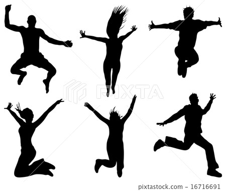 jumping and flying 16716691