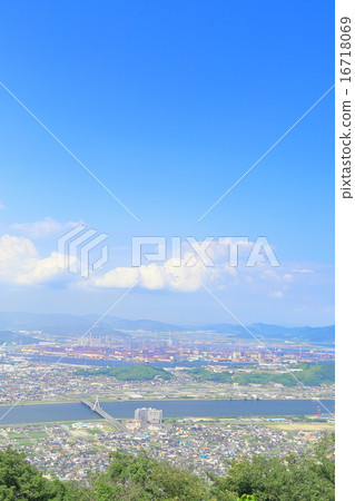 鎮（福山市，廣島縣）的風景 16718069