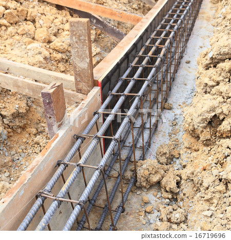 foundation prepare for home building 16719696