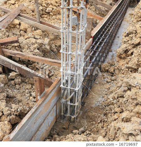 foundation prepare for home building 16719697