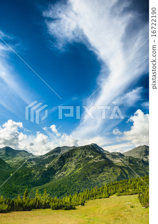 Landscape of Retezat Mountains, Romania, Europe Landscape of Retezat Mountains, Romania, Europe 16722190
