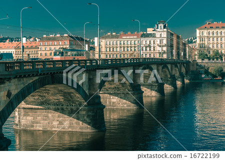 Palacky Bridge in Prague, Czech Republic Palacky Bridge in Prague, Czech Republic 16722199