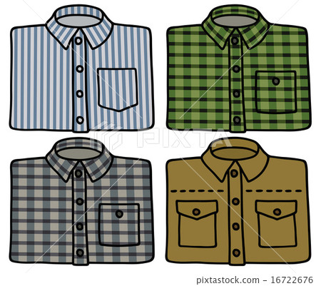 Classic striped and check shirts Classic striped and check shirts 16722676
