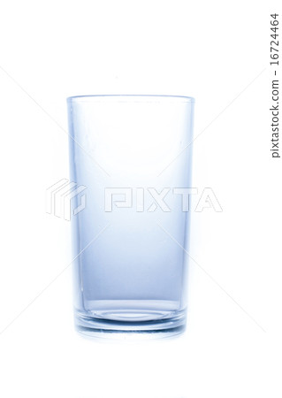 Glass with water on white background. Glass with water on white background. 16724464