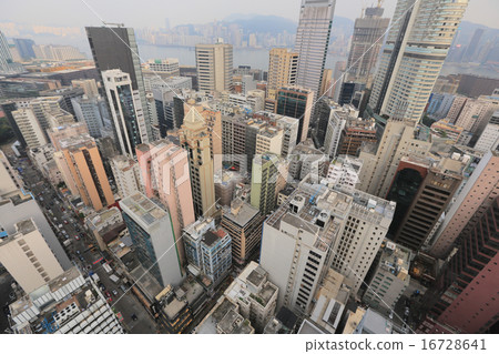 Tsim Sha Tsui, city view from the roof  16728641