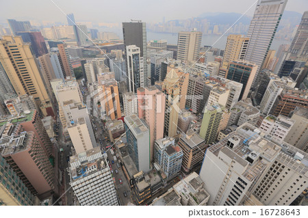 Tsim Sha Tsui, city view from the roof  16728643