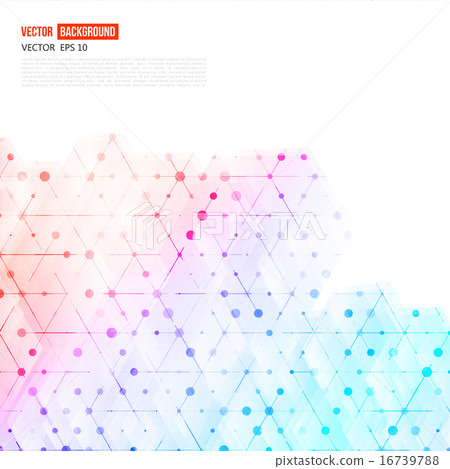 Vector Abstract geometric shape from gray cubes. Vector Abstract geometric shape from gray cubes. 16739788