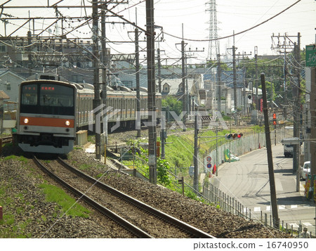 武藏野線205系列東川口站 16740950