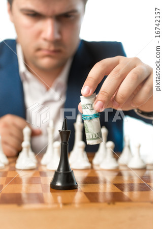 Conceptual shot of money power 16742157