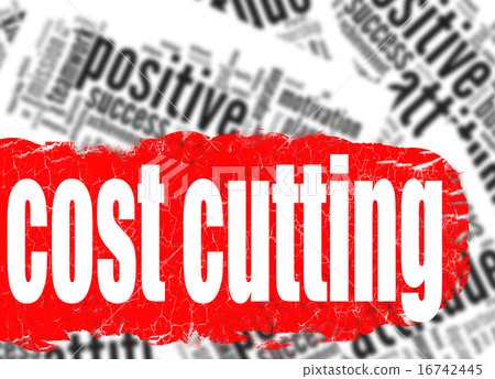 Word cloud cost cutting 16742445