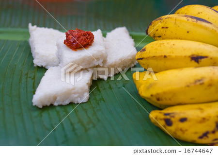 Kiribath, The milk rice traditional Sri Lanka food 16744647