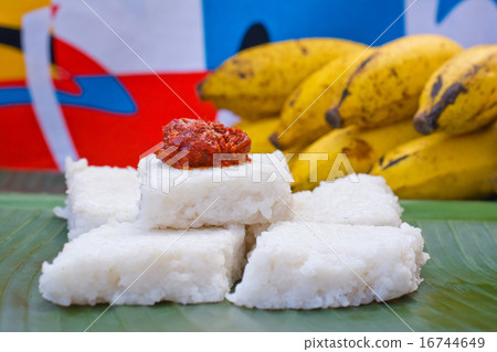 Kiribath, The milk rice traditional Sri Lanka food Kiribath, The milk rice traditional Sri Lanka food 16744649
