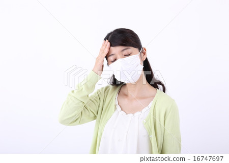 Female mask figure 16747697