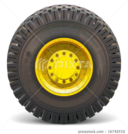 Vector Old Wheel 16748558