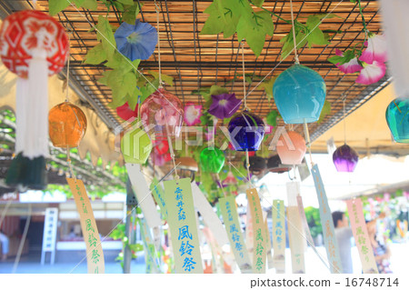 Picture of wind chimes festival of Doshishi Nishiarai of Adachi-ku Picture of wind chimes festival of Doshishi Nishiarai of Adachi-ku 16748714