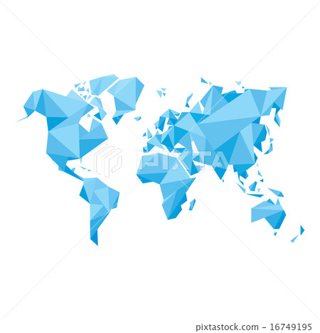 Abstract World Map - Vector illustration. Abstract World Map - Vector illustration. 16749195
