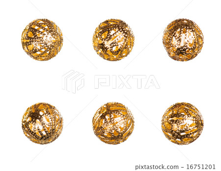 oriental decorative golden balls oriental decorative golden balls 16751201