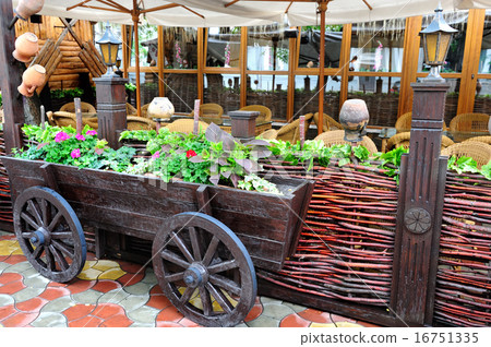 cafe interior in the village style cafe interior in the village style 16751335
