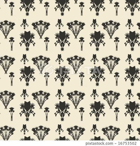 Geometric ornament seamless pattern. Geometric ornament seamless pattern. 16753502
