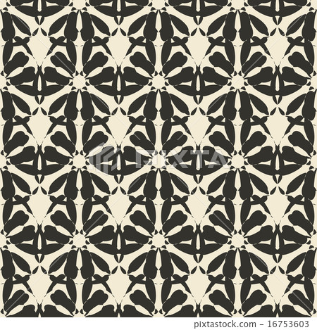 Geometric ornament seamless pattern. Geometric ornament seamless pattern. 16753603
